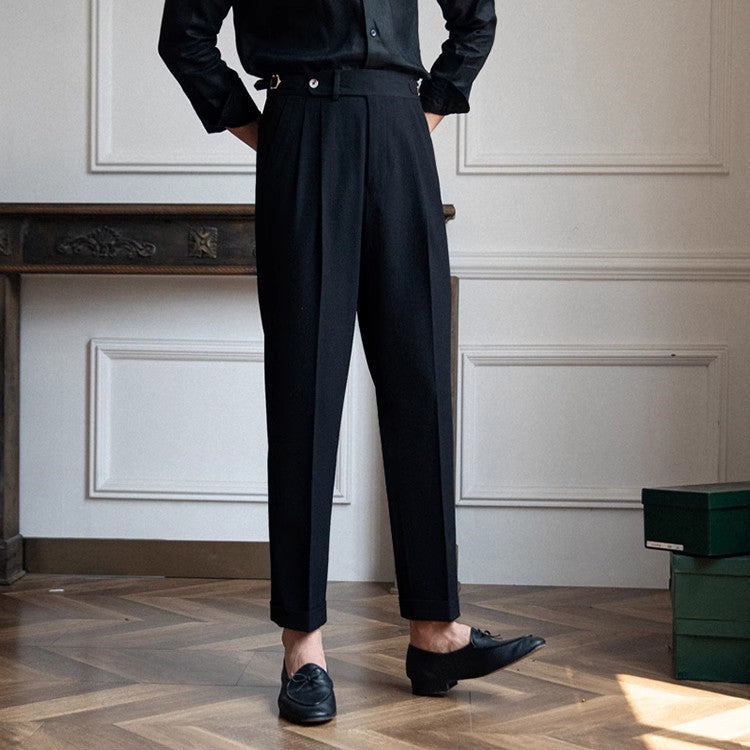Dennis Men’s Pleated Dress Pants