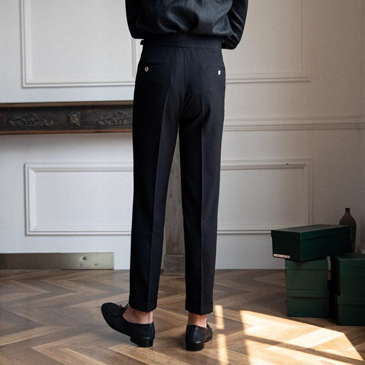 Dennis Men’s Pleated Dress Pants