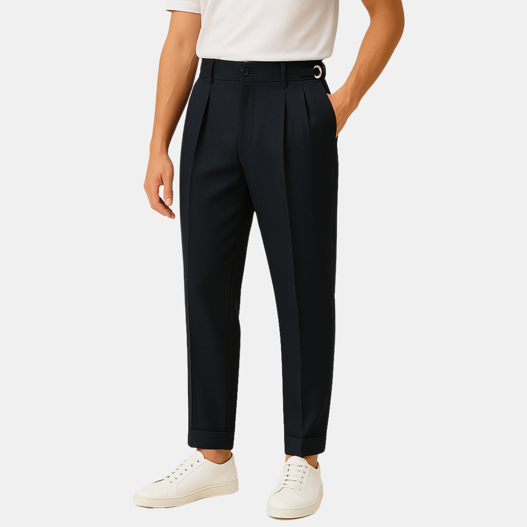 Dennis Men’s Pleated Dress Pants