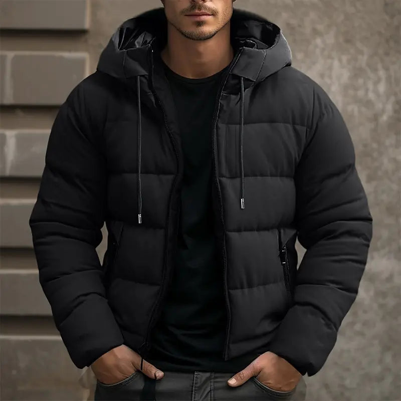 DENZEL PADDED WINTER JACKET WITH HOOD