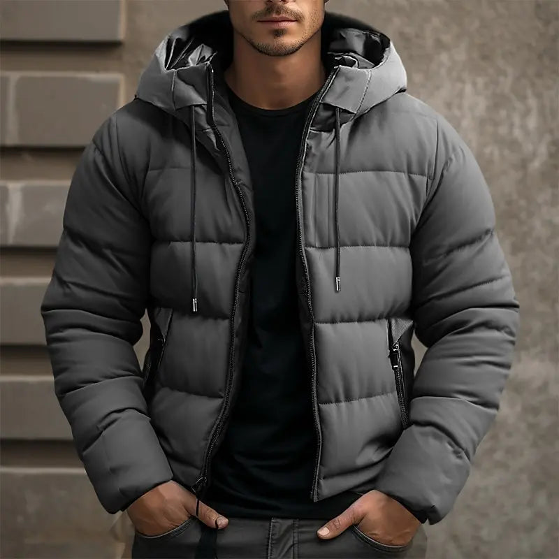 DENZEL PADDED WINTER JACKET WITH HOOD