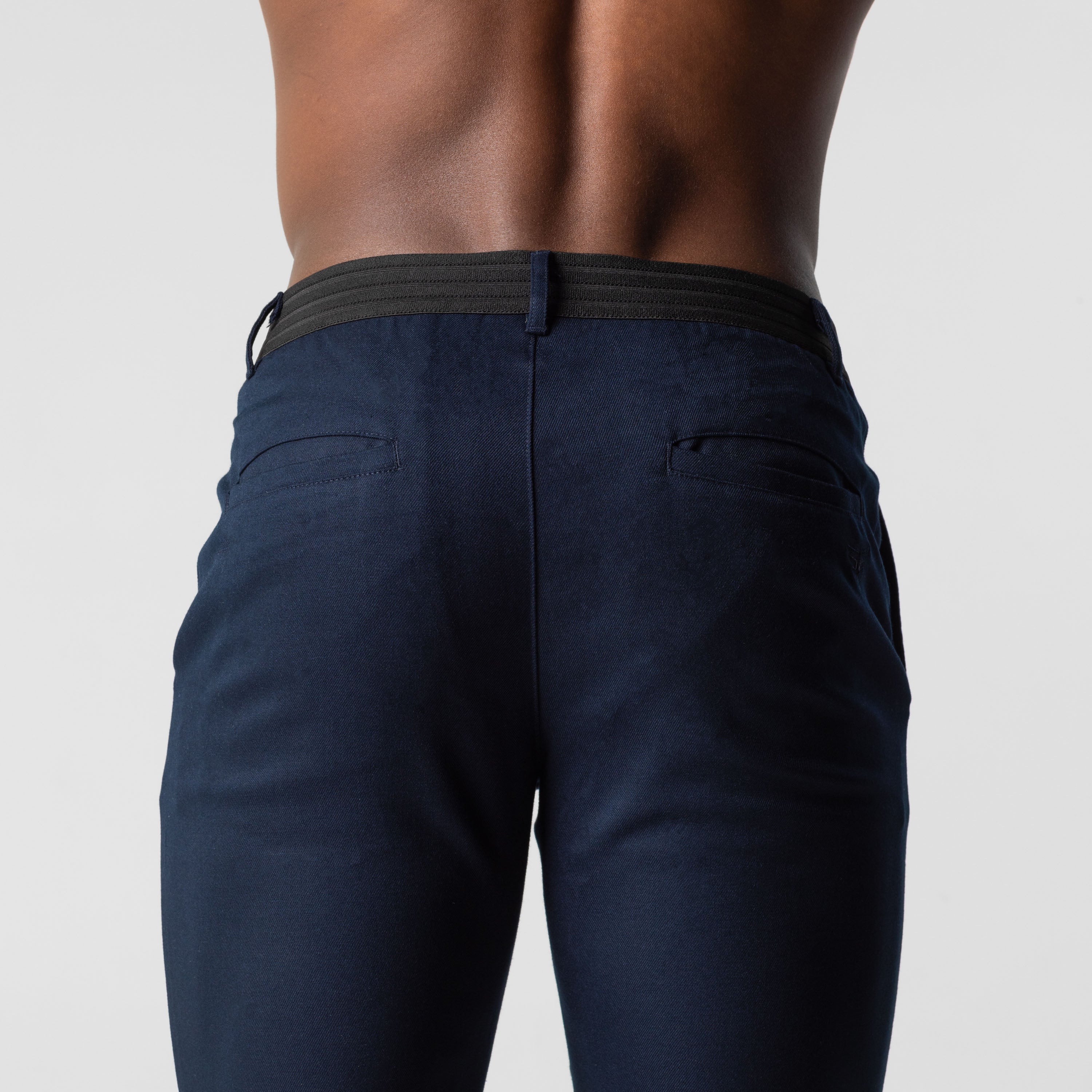 Elias Men’s Slim Fit Stretch Trousers