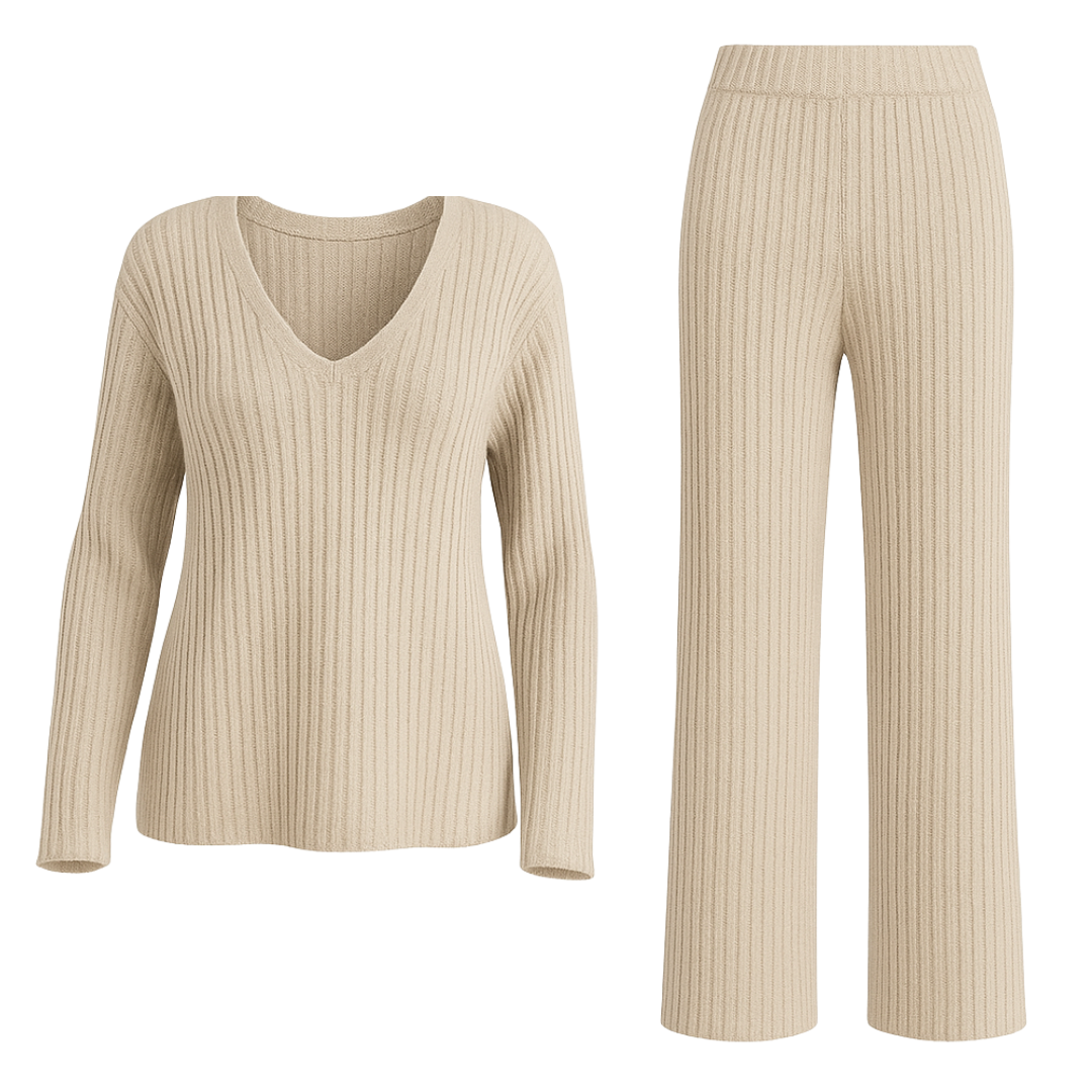 Evangeline Cozy Knit Lounge Set for Women
