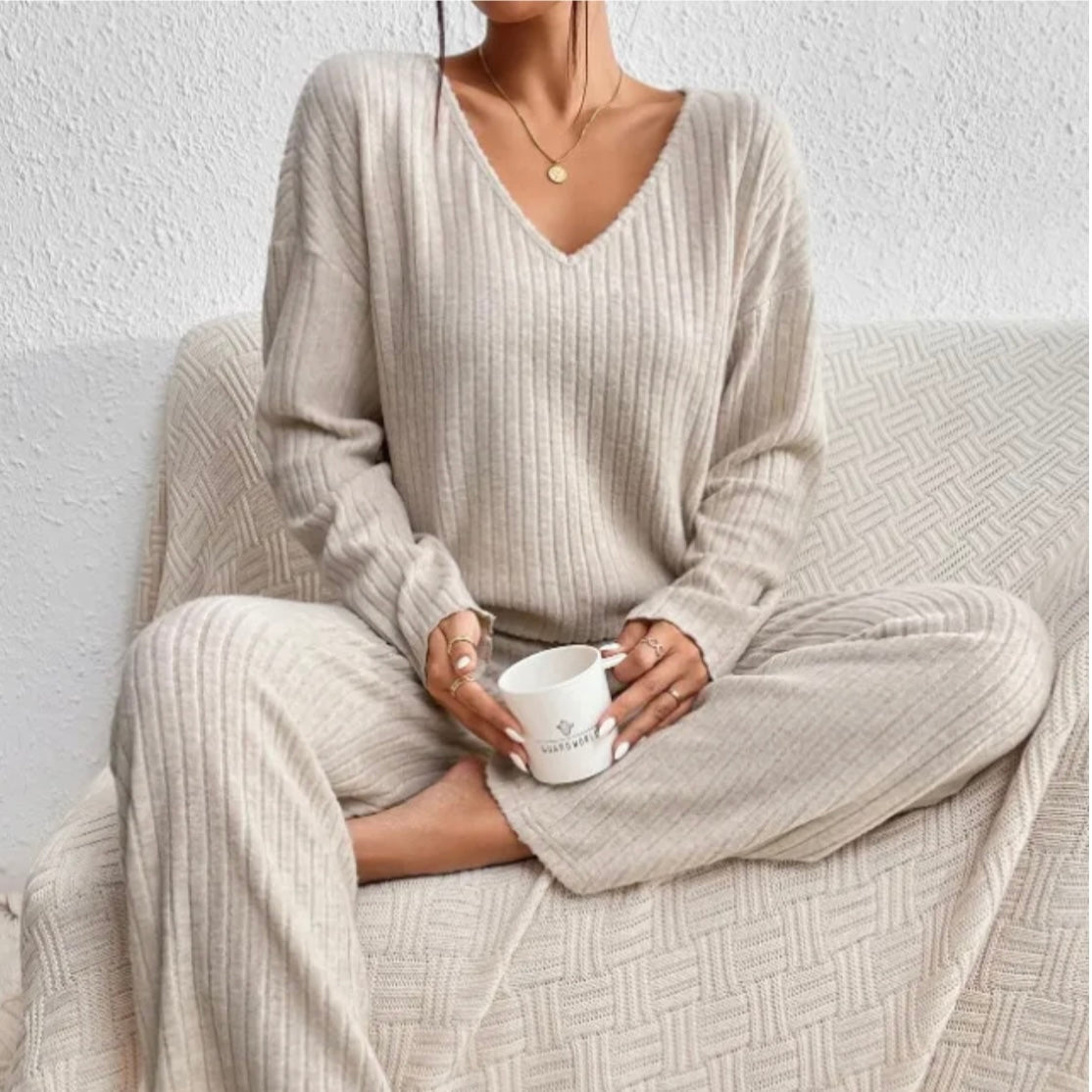 Evangeline Cozy Knit Lounge Set for Women