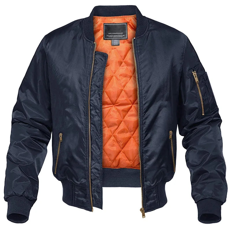 FLOYD BOMBER JACKET WITH ZIP CLOSURE
