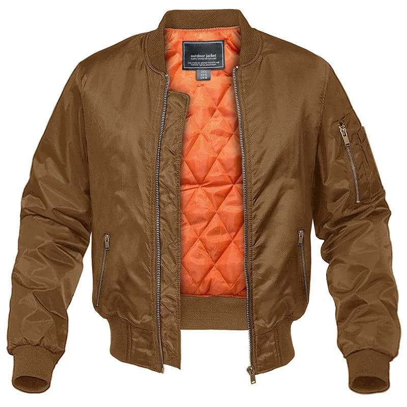 FLOYD BOMBER JACKET WITH ZIP CLOSURE