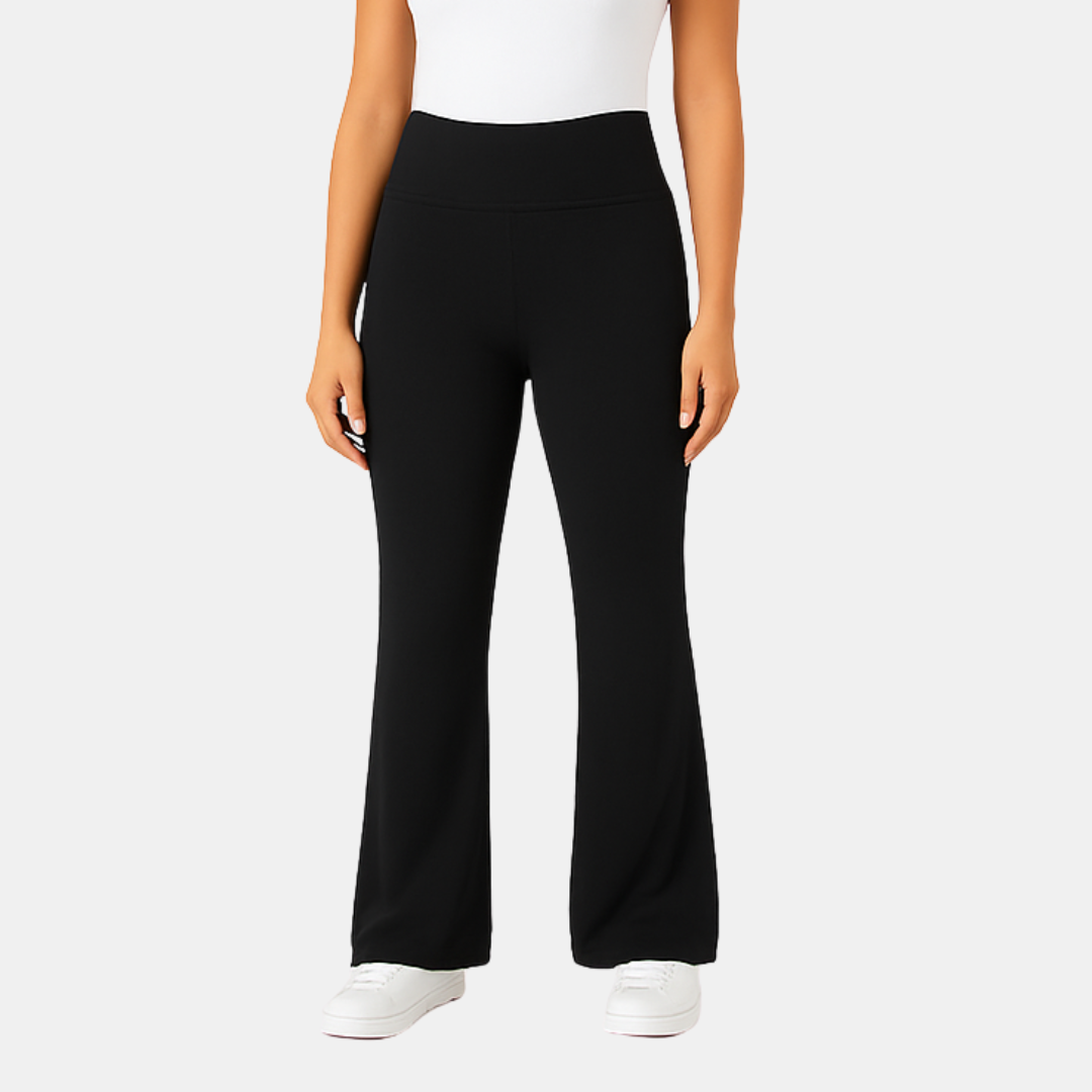 Francine High-Waisted Flared Pants