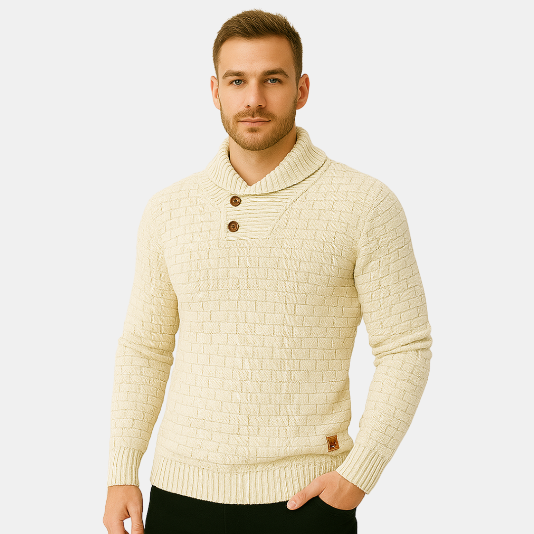 Guus Shawl Collar Sweater