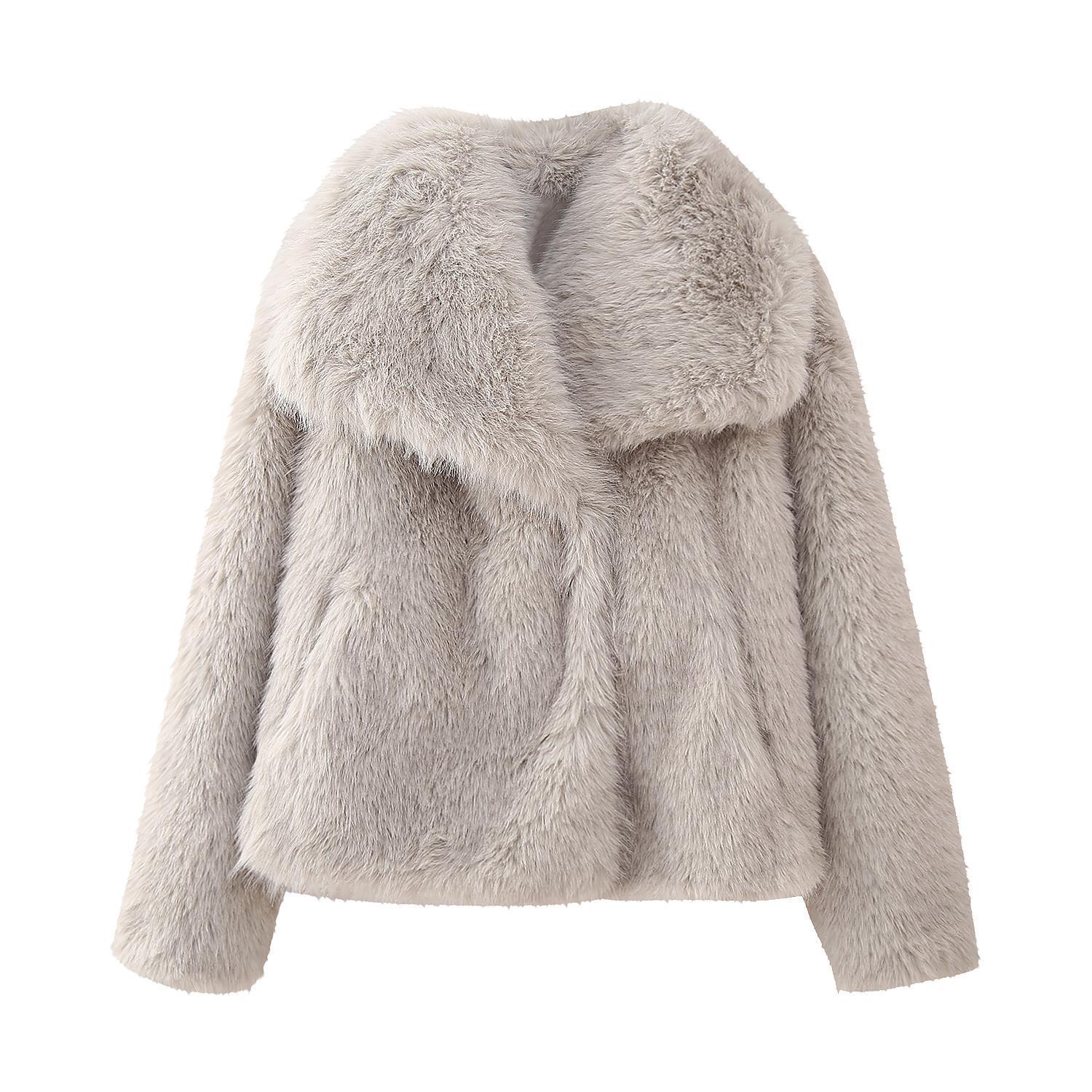 ISABELLE SHORT FAUX FUR JACKET FOR WOMEN