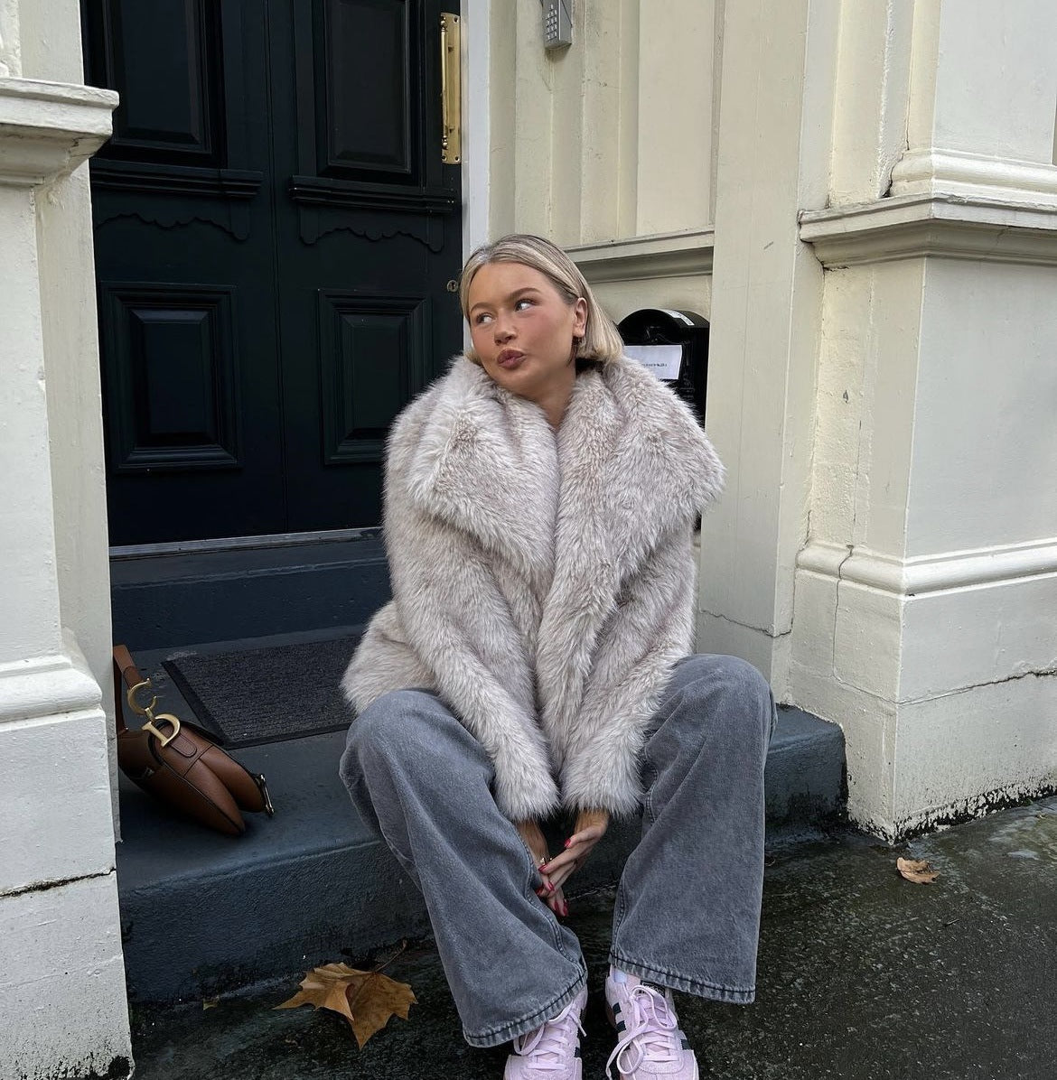 ISABELLE SHORT FAUX FUR JACKET FOR WOMEN