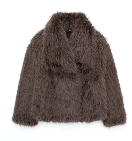 ISABELLE SHORT FAUX FUR JACKET FOR WOMEN