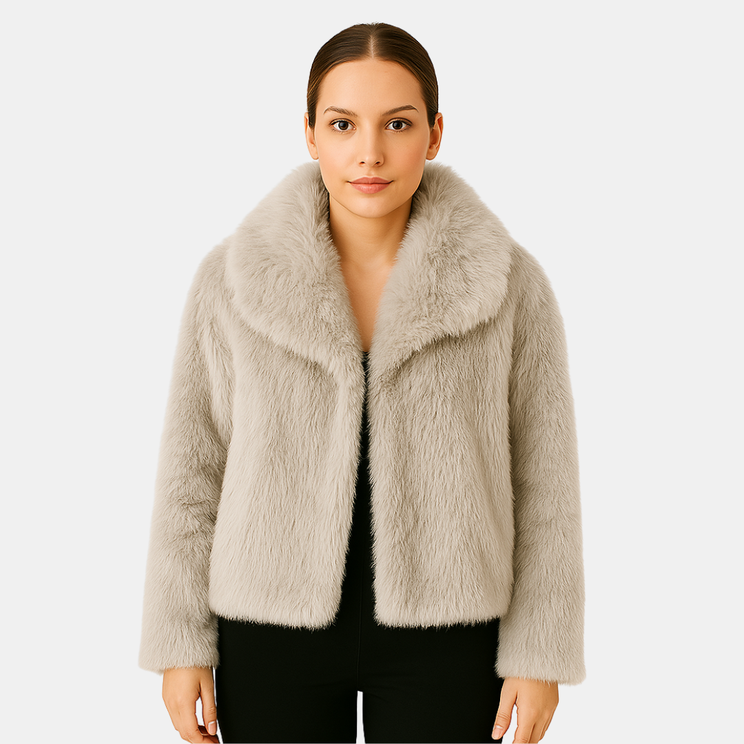 ISABELLE SHORT FAUX FUR JACKET FOR WOMEN