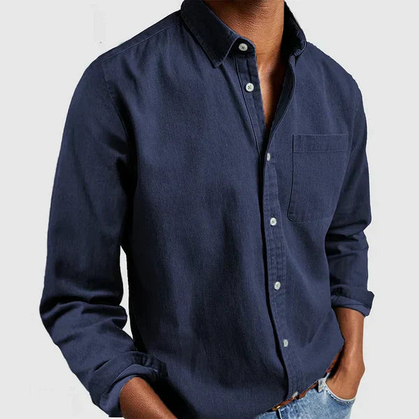 Jace Casual Button-Up Shirt for Men