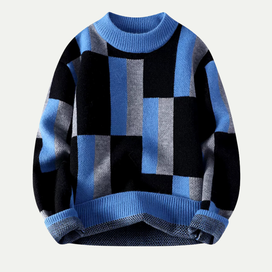 Jamie Men Sweater met Grafisch Patroon