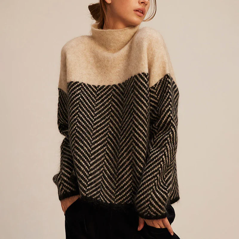 Janey Women’s Turtleneck Sweater