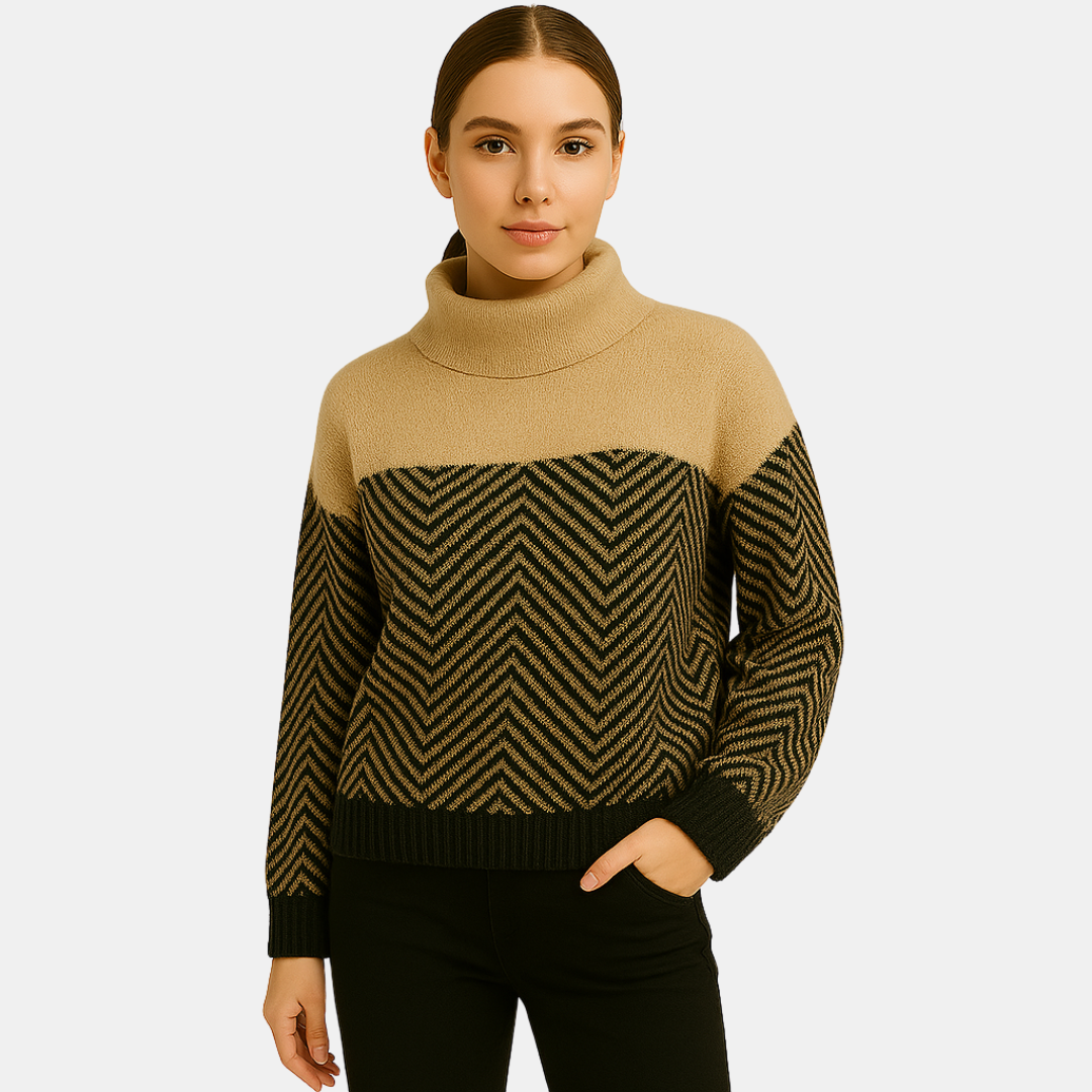Janey Women’s Turtleneck Sweater