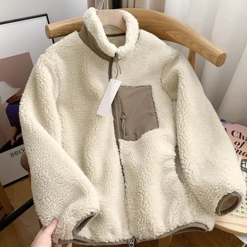 JAZZ SHERPA FLEECE ZIP JACKET