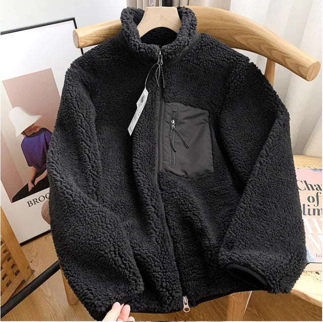 JAZZ SHERPA FLEECE ZIP JACKET