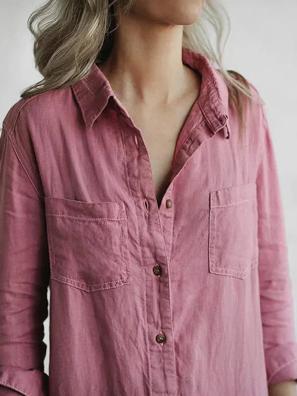 Jill Button-Up Jumpsuit for Women