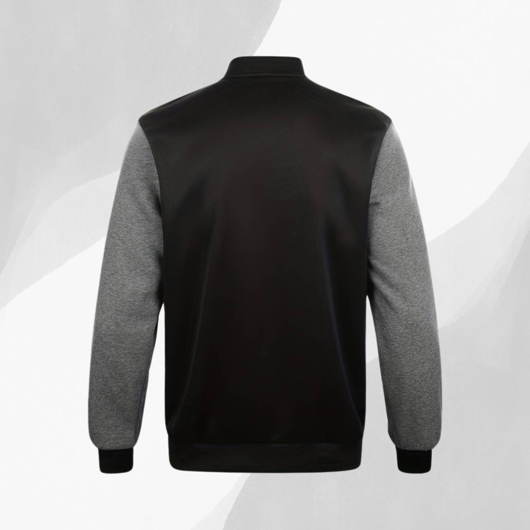 JORDAN VARSITY JACKET WITH SPORTY DETAILS