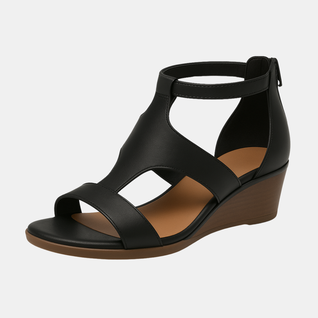 July Elegant Wedge Sandals