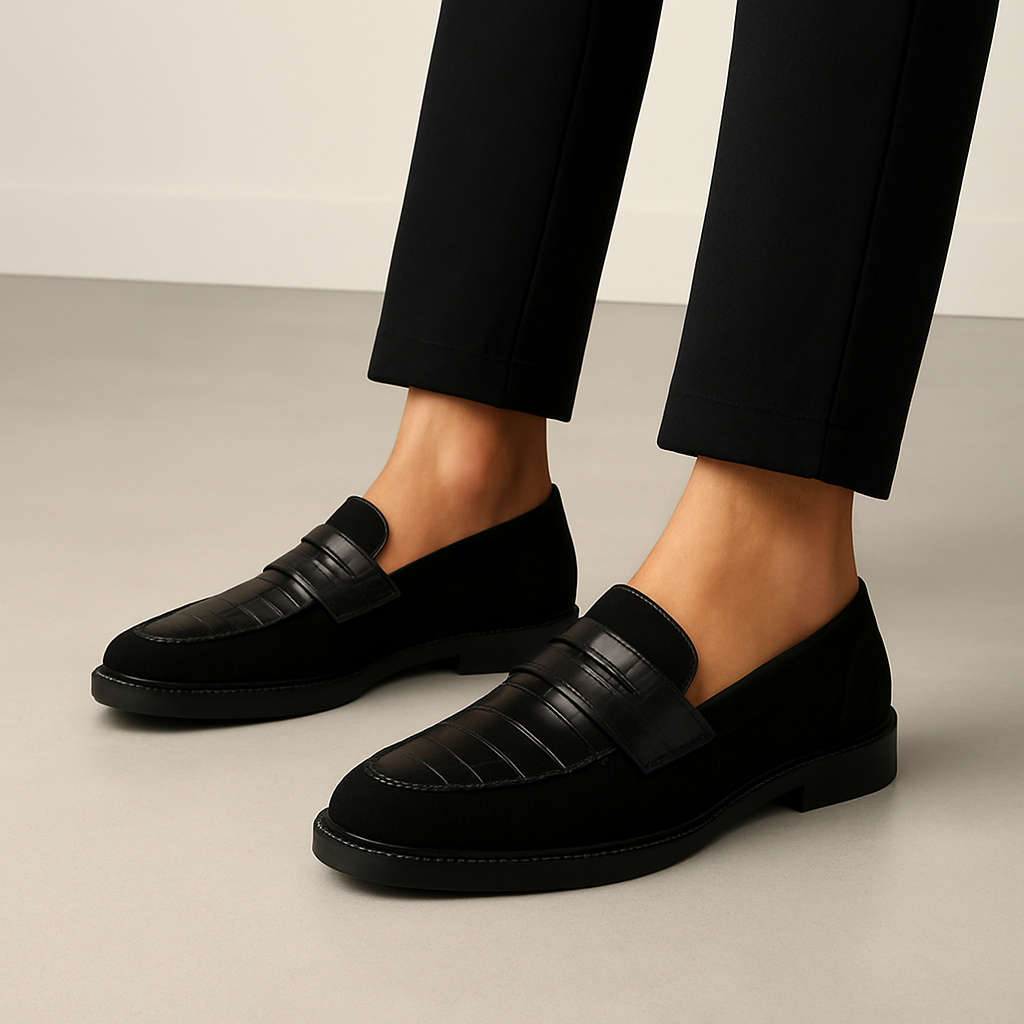 Kaiden Premium Loafers with Elegant Texture