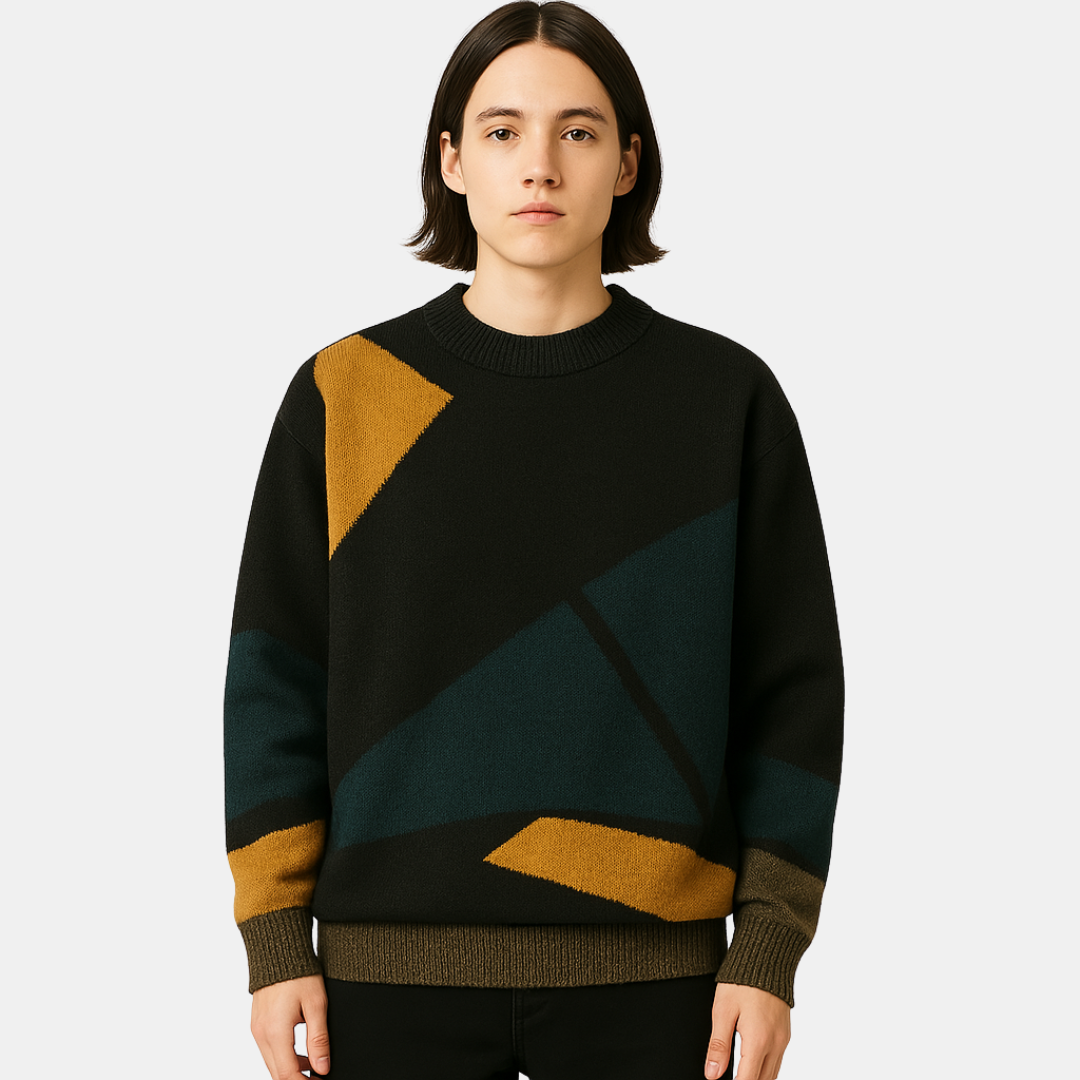 Kaylen Graphic Pattern Sweater