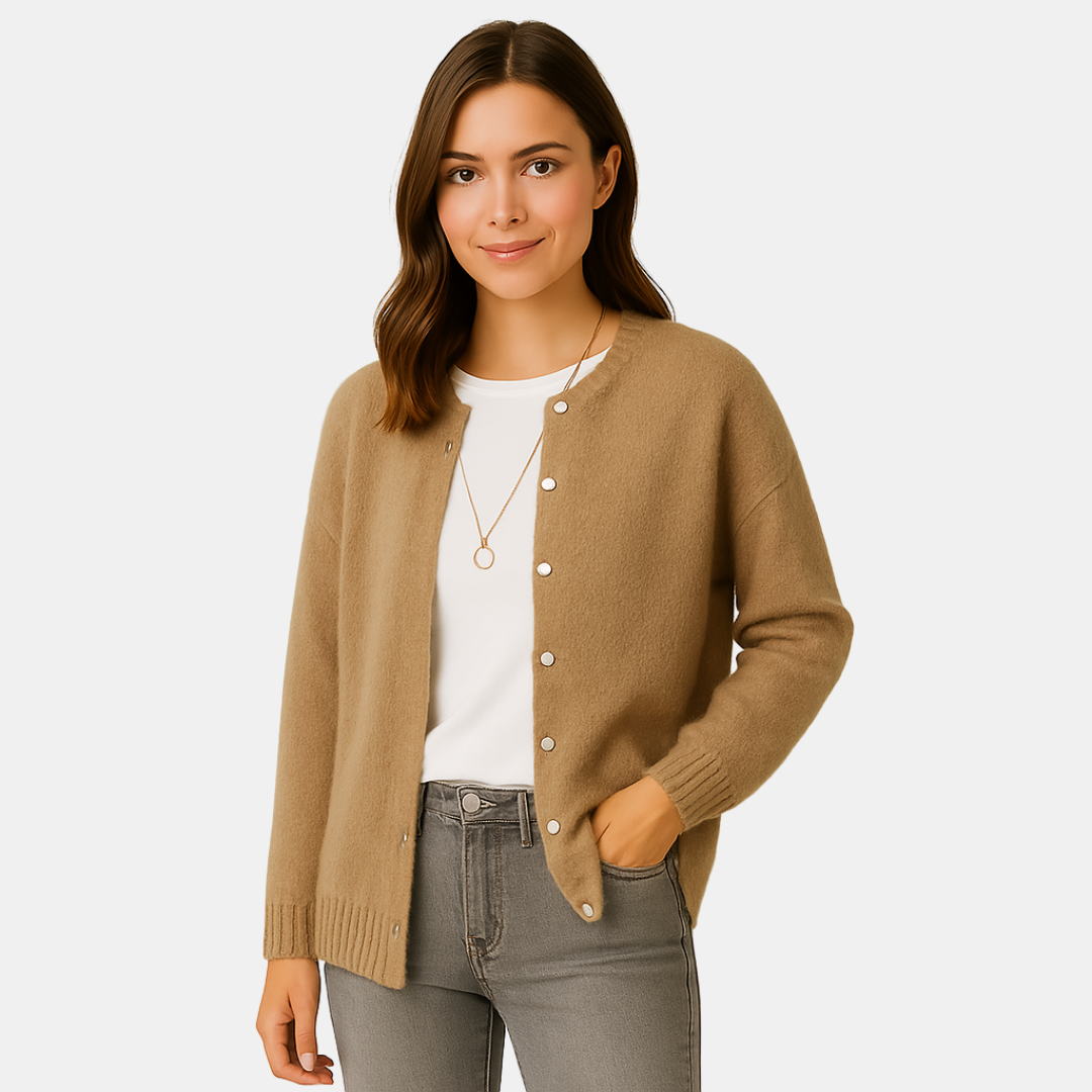 Kenzi Women’s Round-Neck Cardigan