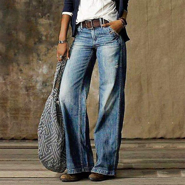 Lexi High-Waisted Wide Leg Jeans