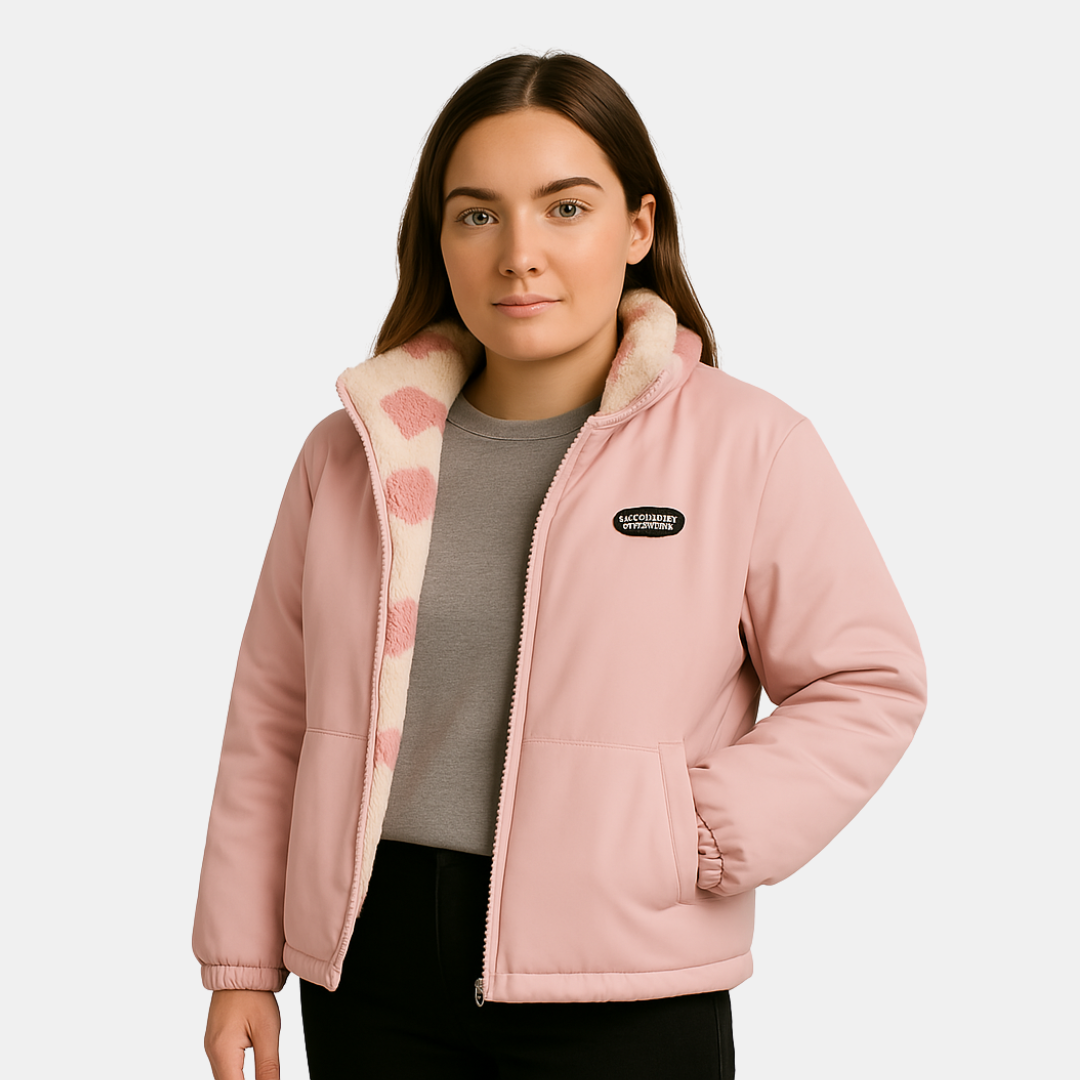 LIEKE REVERSIBLE JACKET WITH FLEECE INTERIOR