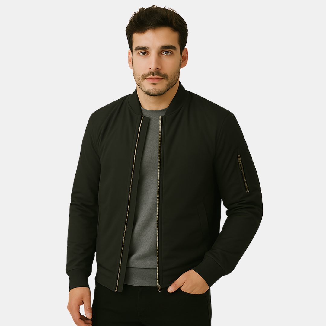 LINUS BOMBER JACKET WITH ZIP