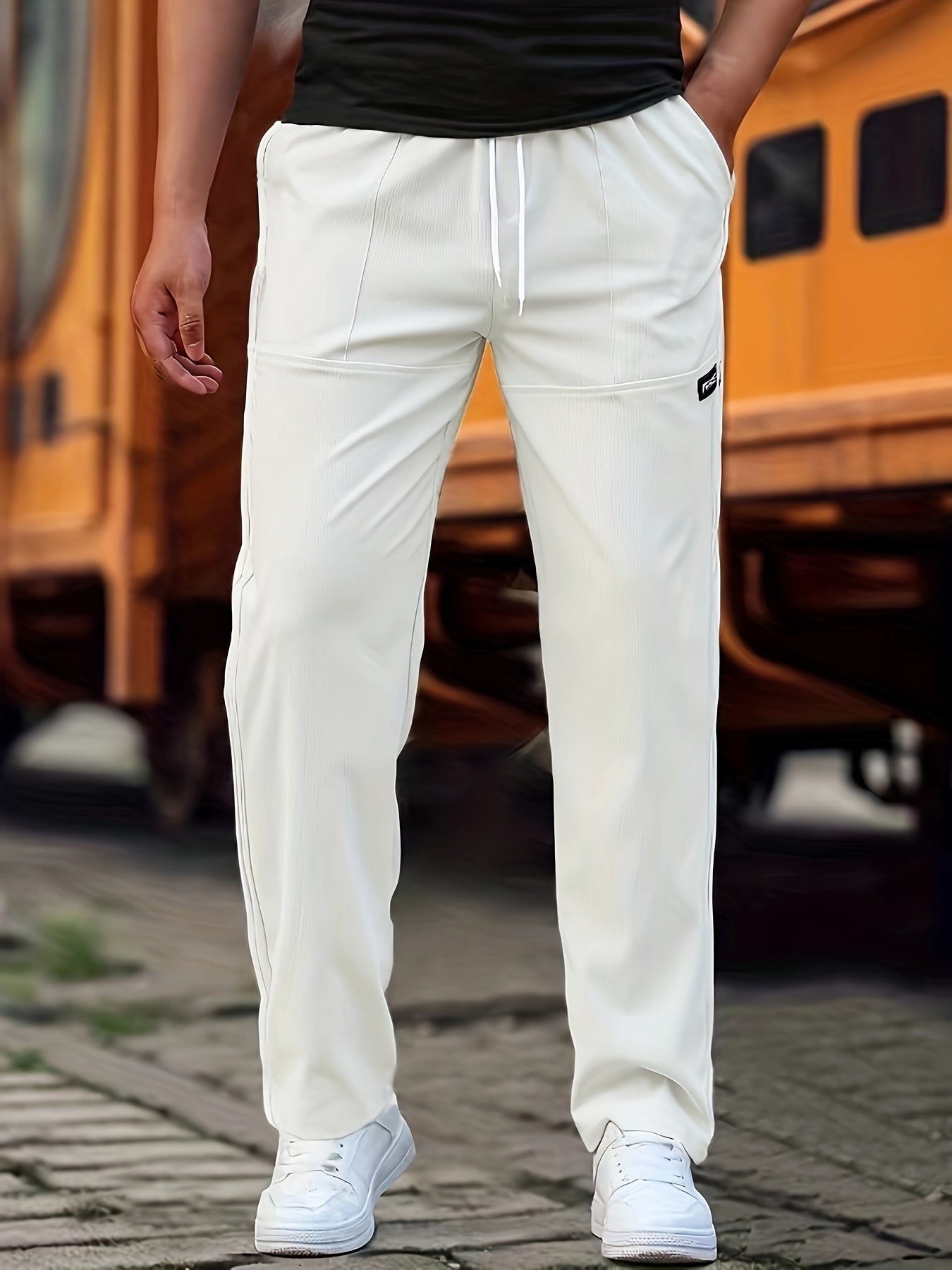 Lucas Men’s Oversized Drawstring Pants