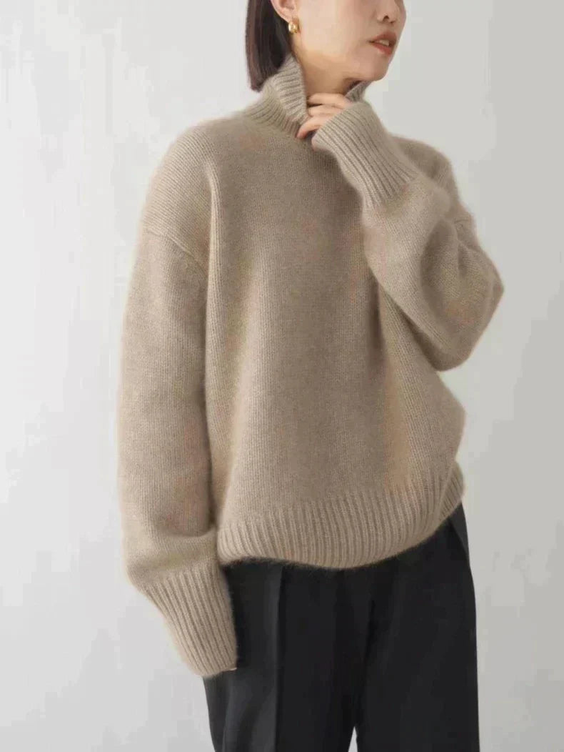 Lynn Women’s Knitted Turtleneck Sweater