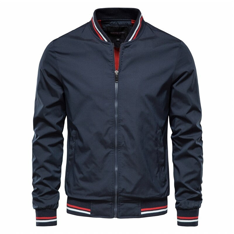 MASON BOMBER JACKET WITH SPORTY DETAILS