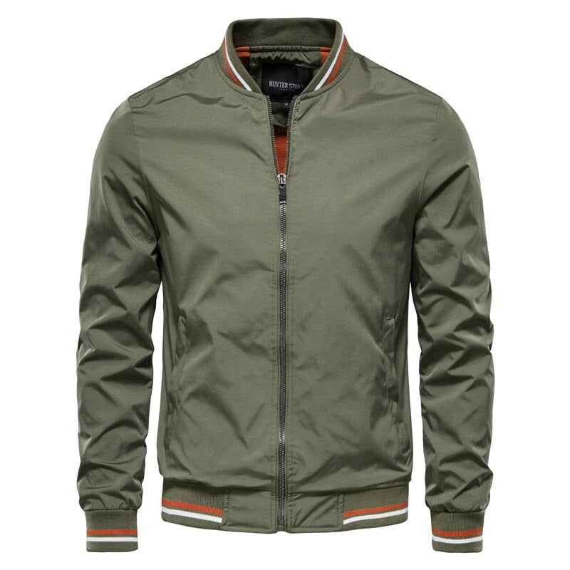 MASON BOMBER JACKET WITH SPORTY DETAILS