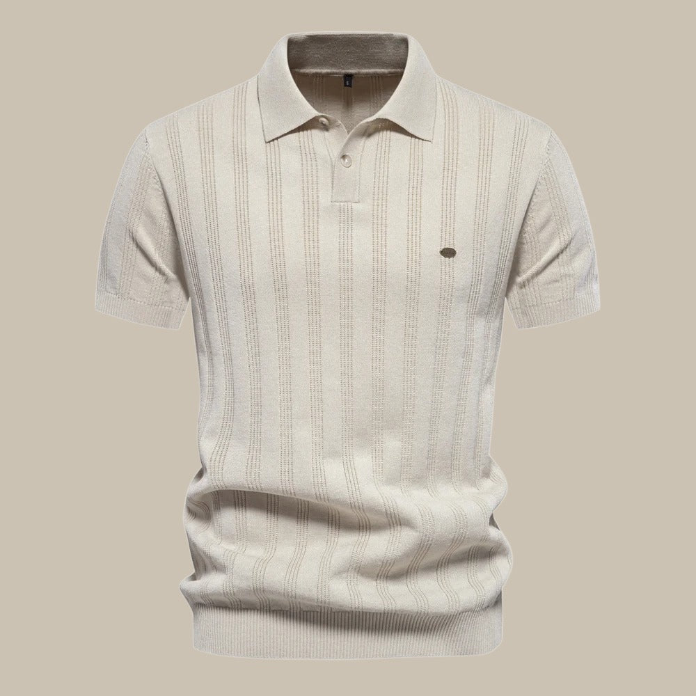 Nico Striped Polo Shirt for Men
