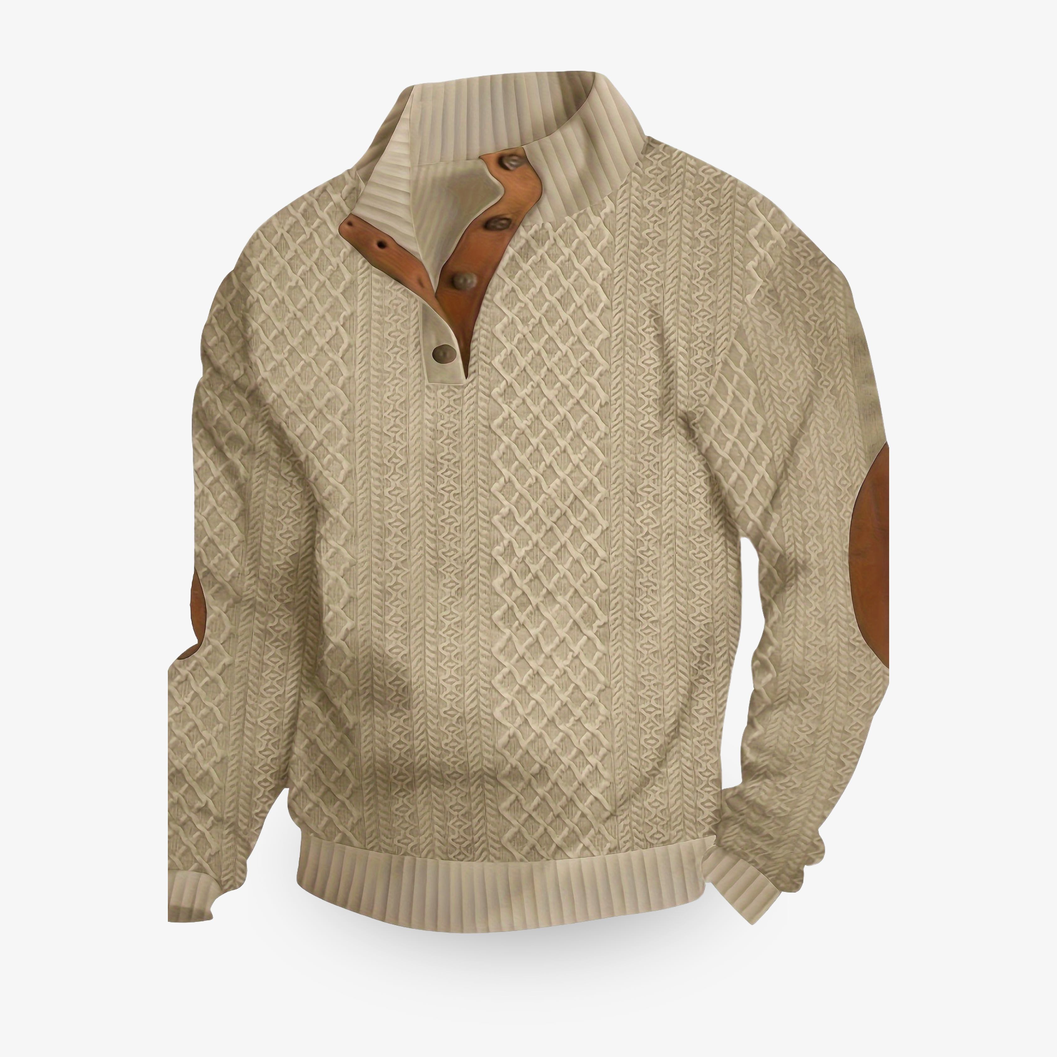 Nico Buttoned Polo Sweater