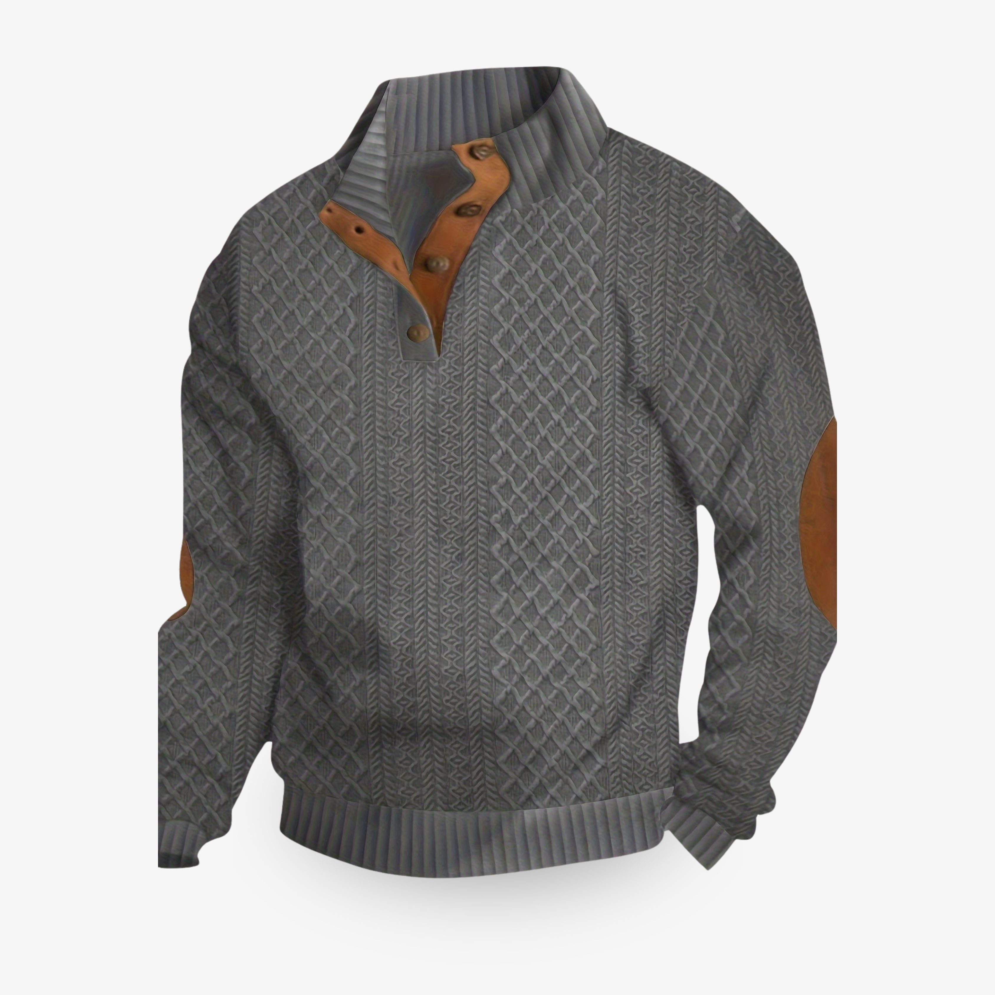 Nico Buttoned Polo Sweater
