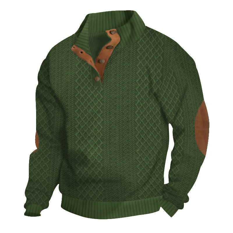 Nico Buttoned Polo Sweater