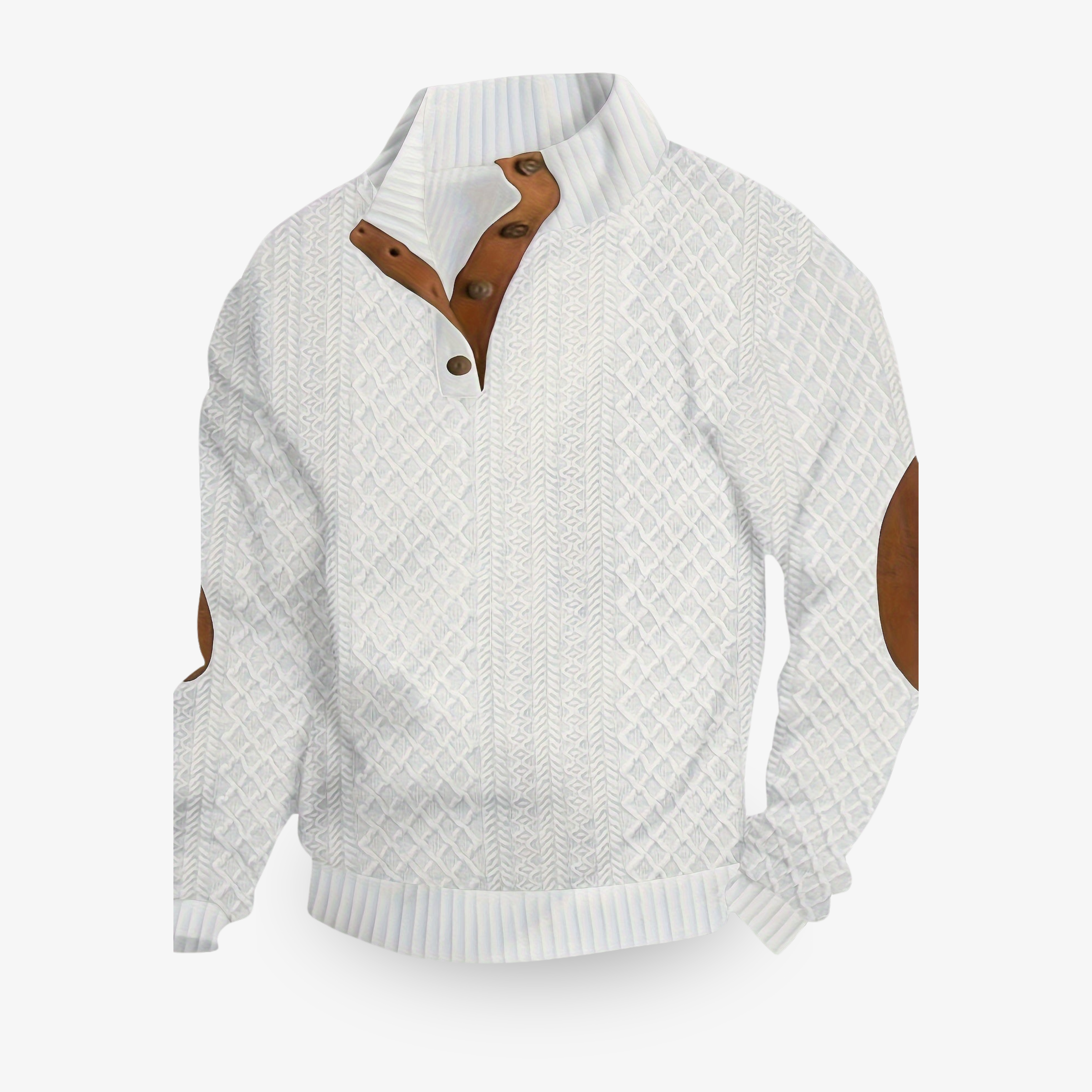 Nico Buttoned Polo Sweater