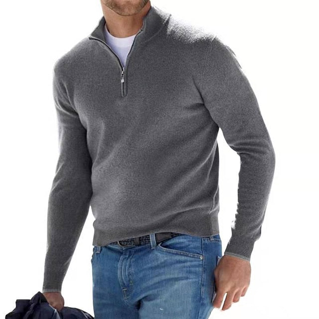 Daley Modern Zip Up Sweater