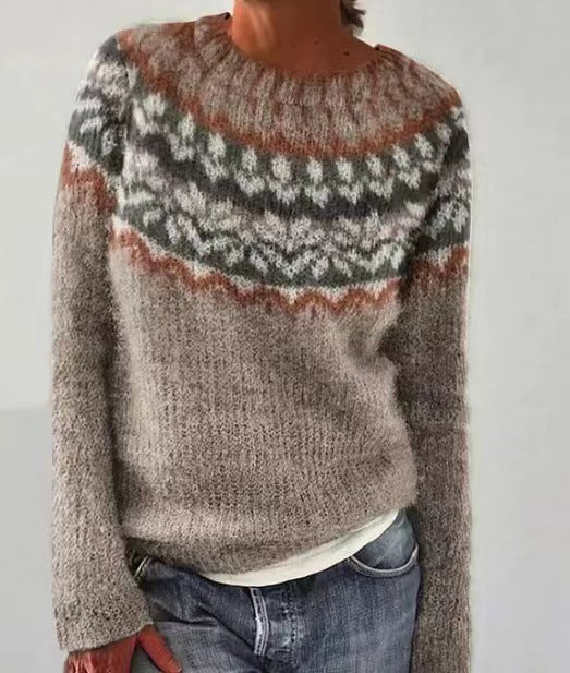 June Vintage knitted jumper for women