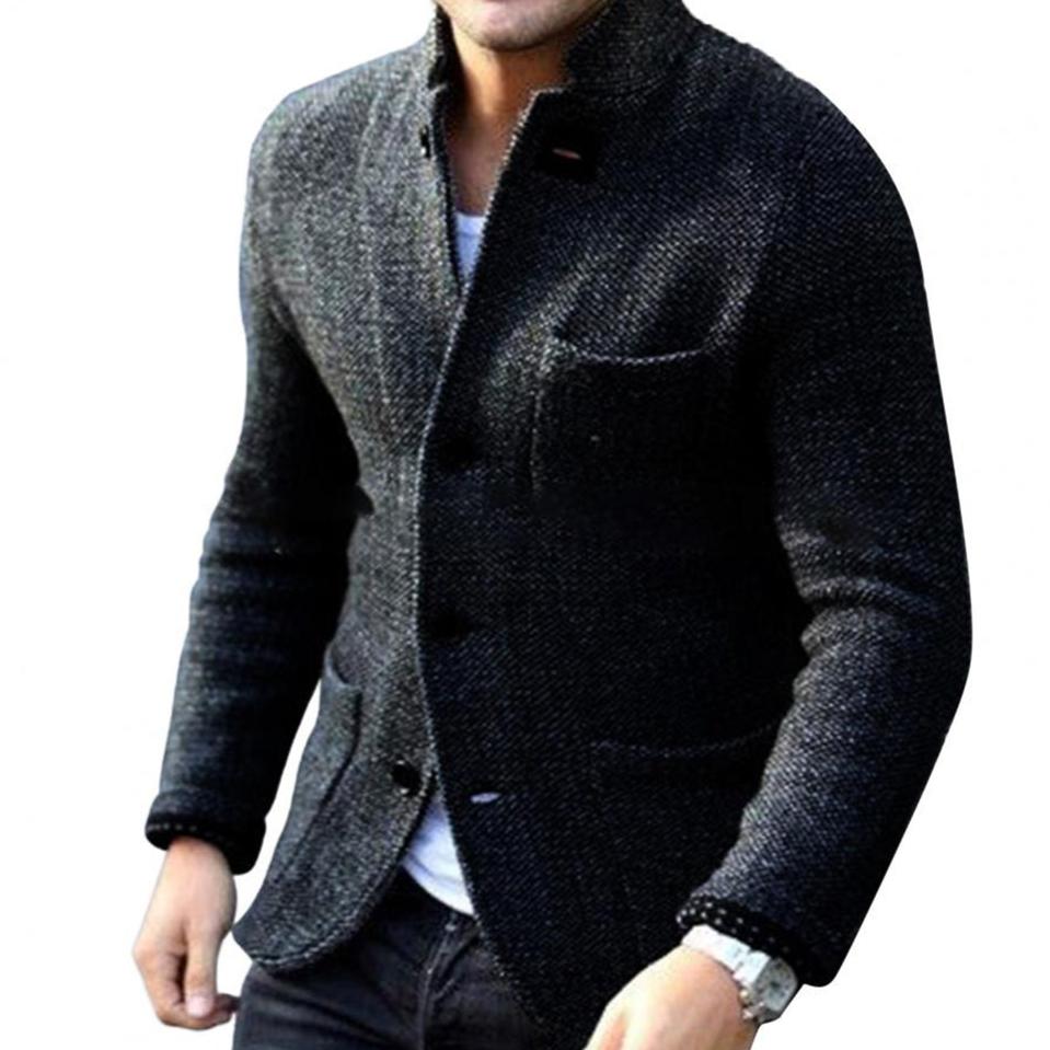 RAFAEL BUTTON-UP JACKET WITH STAND COLLAR