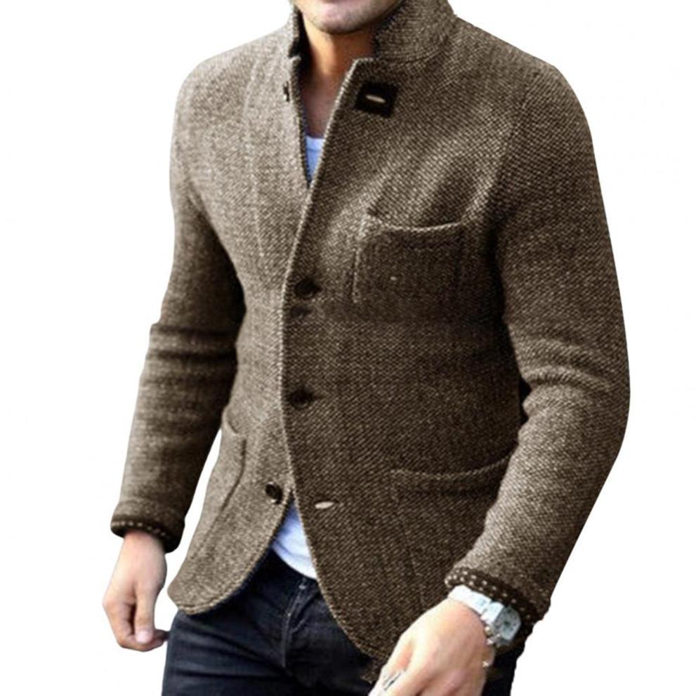 RAFAEL BUTTON-UP JACKET WITH STAND COLLAR
