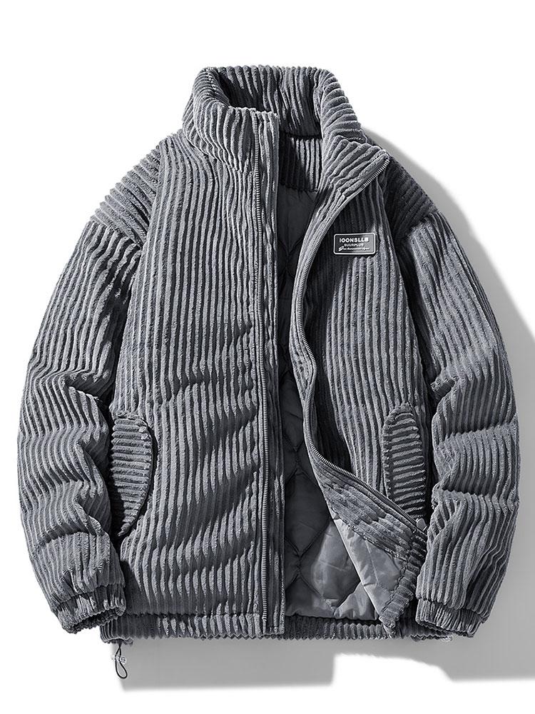 RAFELLO CORDUROY JACKET WITH ZIP