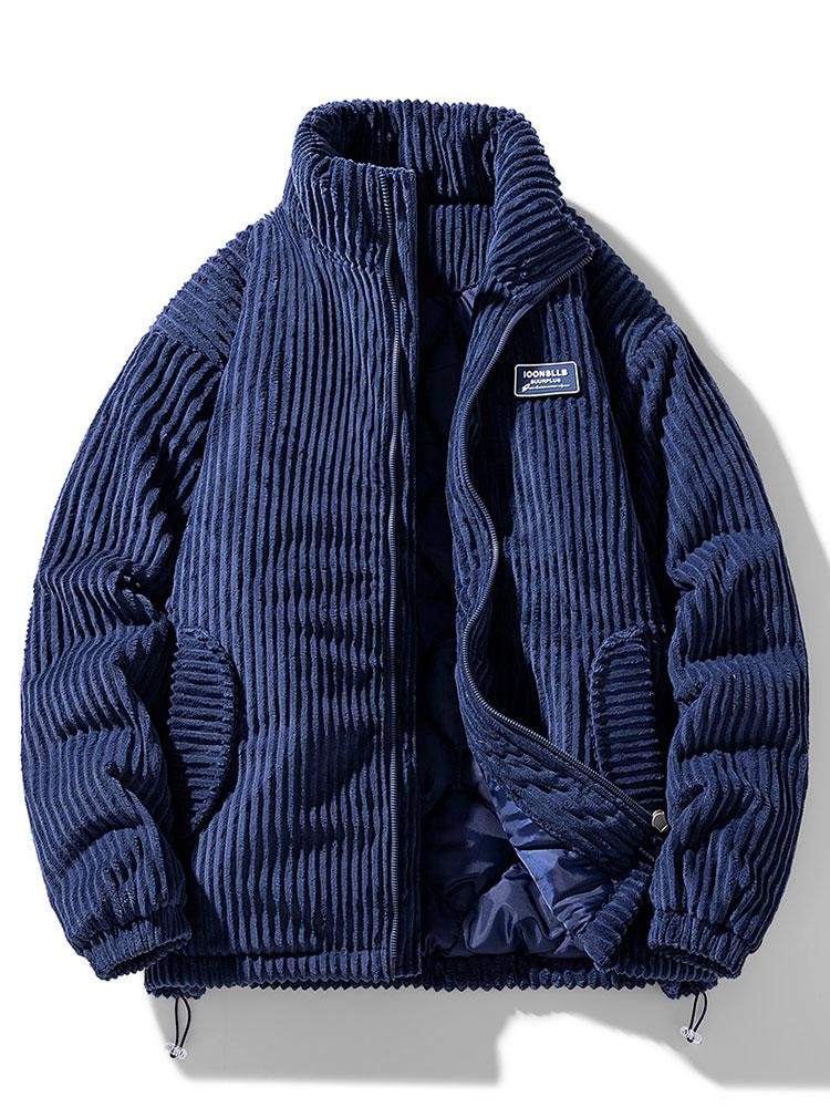 RAFELLO CORDUROY JACKET WITH ZIP