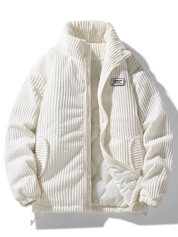 RAFELLO CORDUROY JACKET WITH ZIP