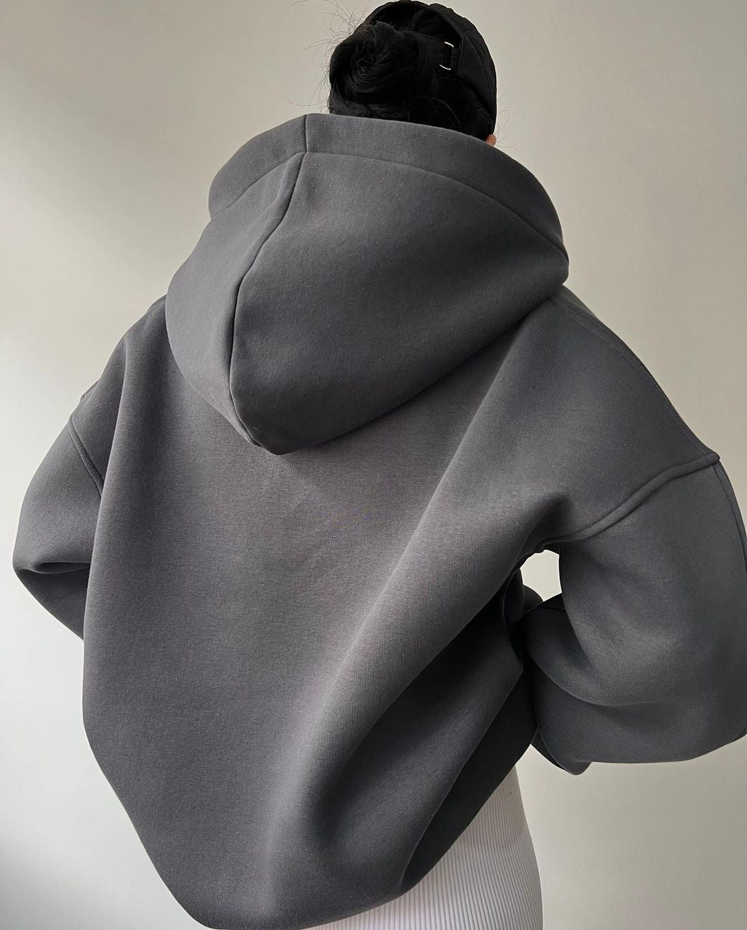 River Women’s Hoodie with Stand Collar