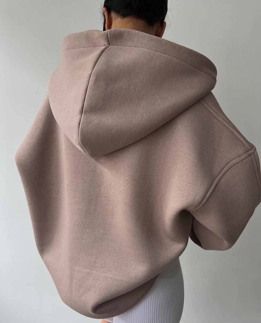 River Women’s Hoodie with Stand Collar