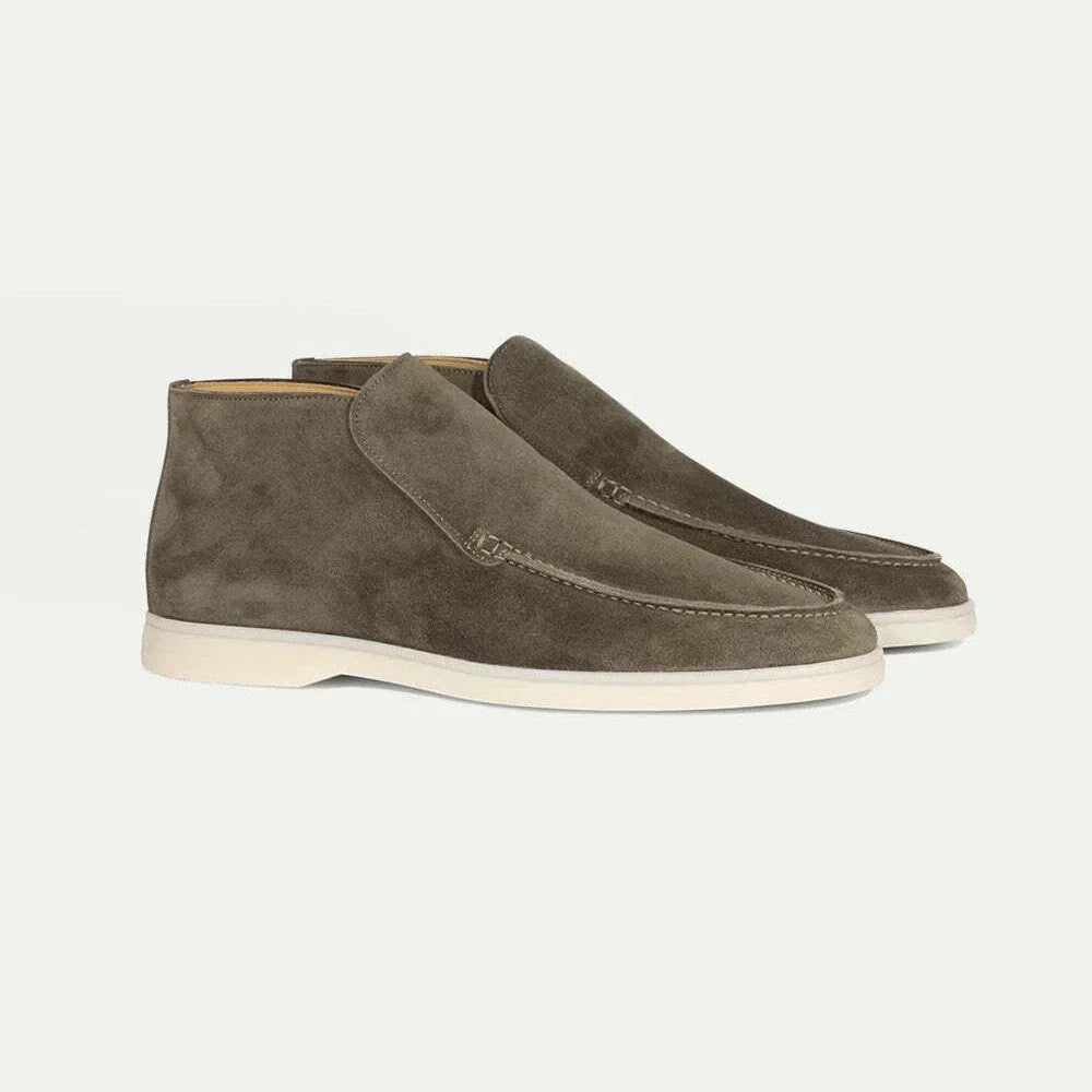 Roderick Casual Suede Half-High Loafers for Men
